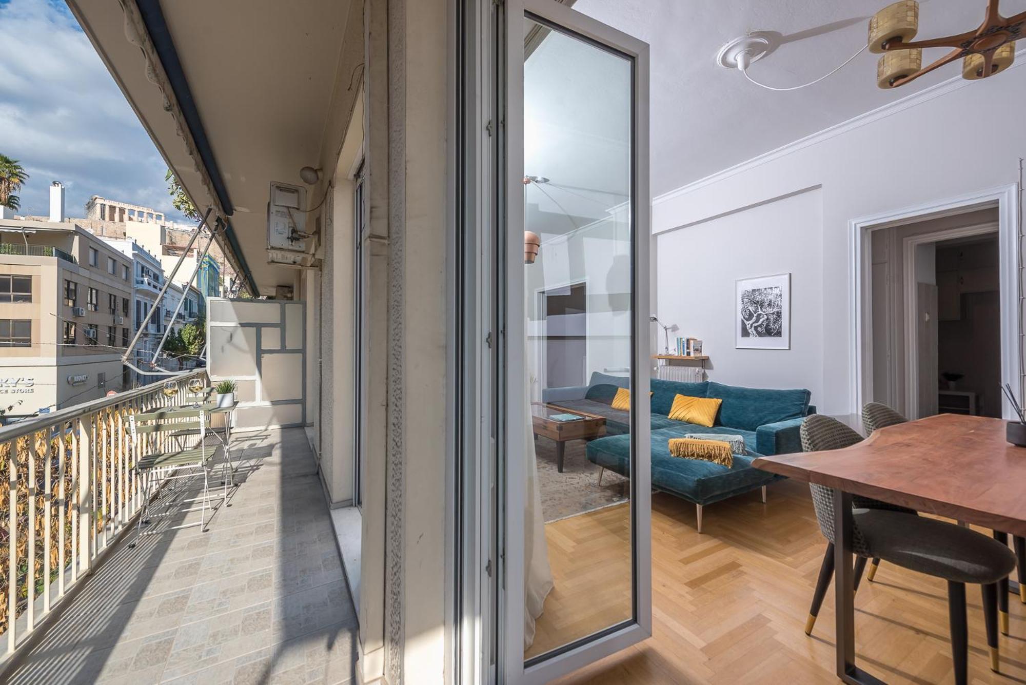 Spacious 2Bds Apt With Acropolis View In Center Athens Exterior photo