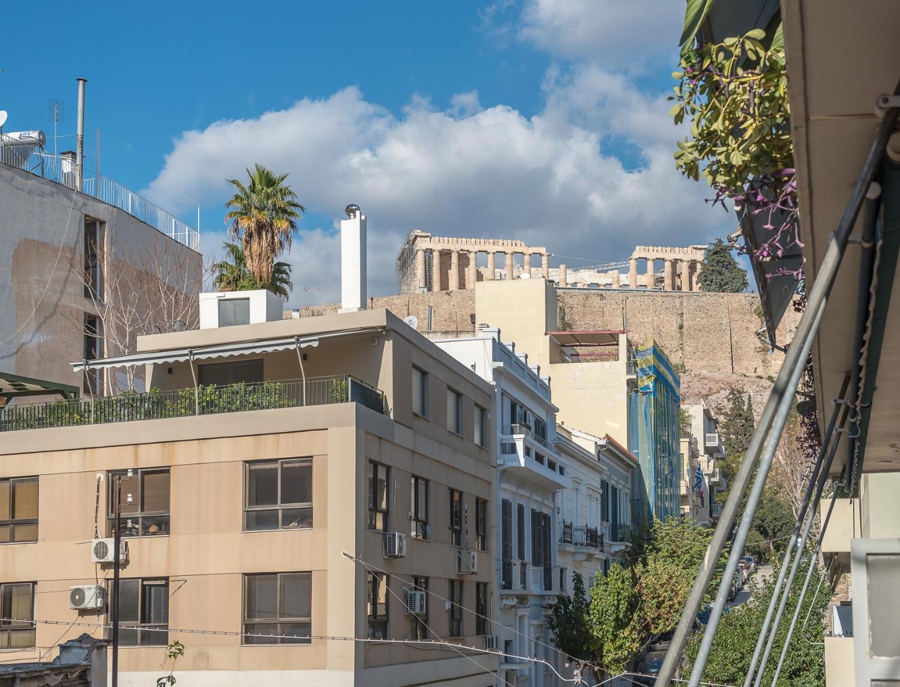 Spacious 2Bds Apt With Acropolis View In Center Athens Exterior photo